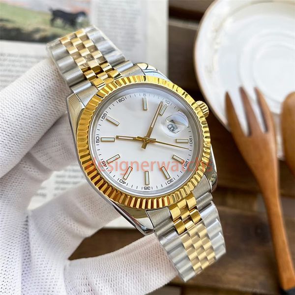 mens watch automatic mechanical movement fashion women's watch size41mm36mm31mm stainless steel classic buckle can be added with waterp, Slivery;brown
mens watch automatic mechanical movement fashion women's watch size41mm36mm31mm stainless steel classic buckle can be added with waterp, Slivery;brown