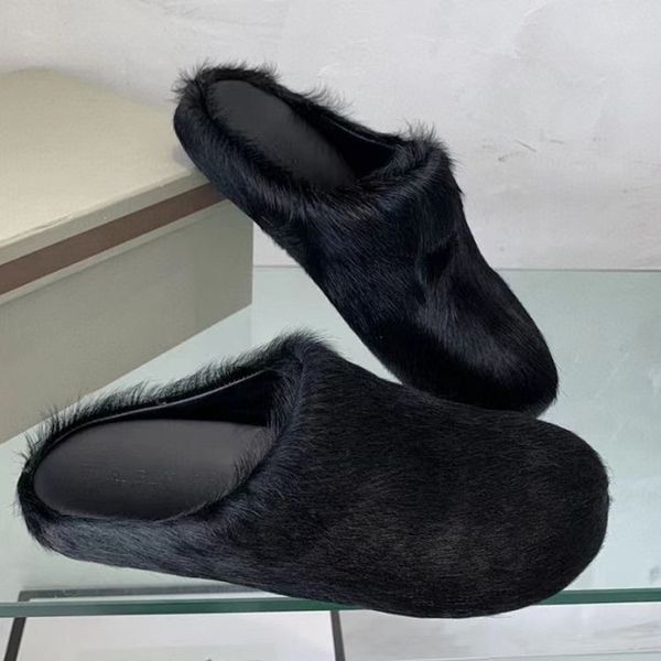 fashion men fur slippers women round toe slides female black rose red green horse hairs mules shoes flat male slipper woman casual plush sho
fashion men fur slippers women round toe slides female black rose red green horse hairs mules shoes flat male slipper woman casual plush sho