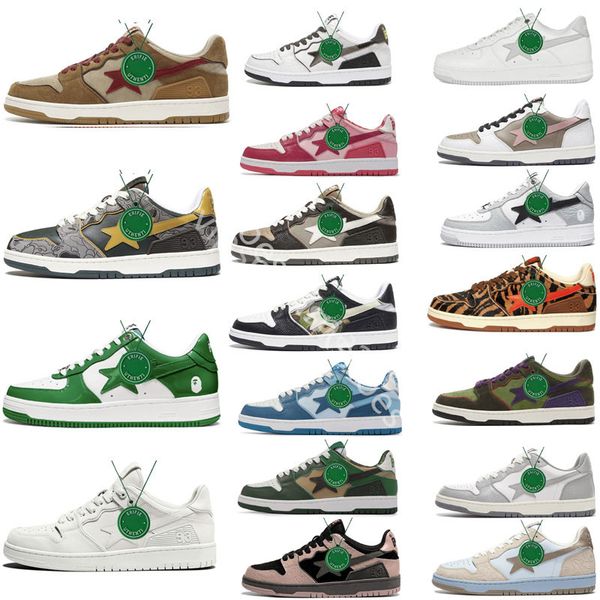 white bapesta sk8 shoes mens womens platform trainers camo stars black green red yellow text code camo - grey purple venom sneakers size 11
white bapesta sk8 shoes mens womens platform trainers camo stars black green red yellow text code camo - grey purple venom sneakers size 11