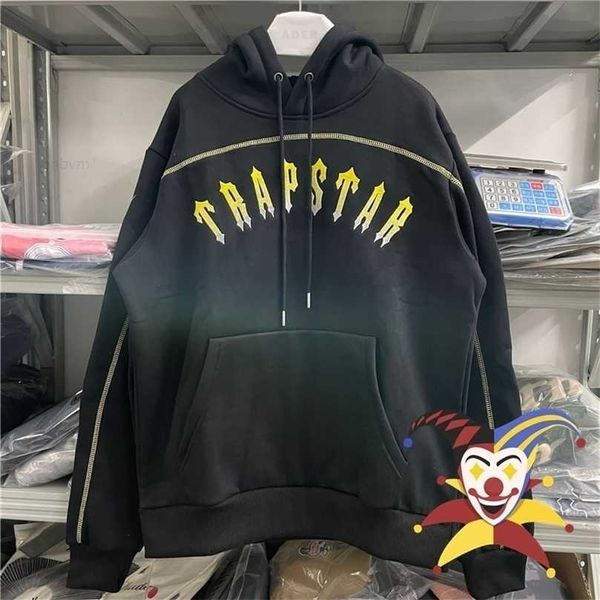 nqxb men's hoodies sweatshirts trapstar london yellow gradient embroidered men woman 1 pullovers fleece hoody 221019, Black
nqxb men's hoodies sweatshirts trapstar london yellow gradient embroidered men woman 1 pullovers fleece hoody 221019, Black