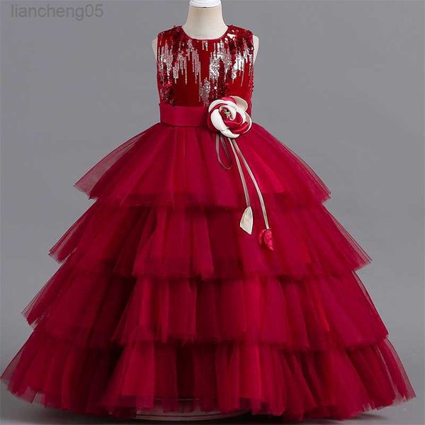 girl's dresses girls dress children's clothing party sequins bow elegant princess long tulle baby girls kids wedding open ceremony, Red;yellow
girl's dresses girls dress children's clothing party sequins bow elegant princess long tulle baby girls kids wedding open ceremony, Red;yellow
