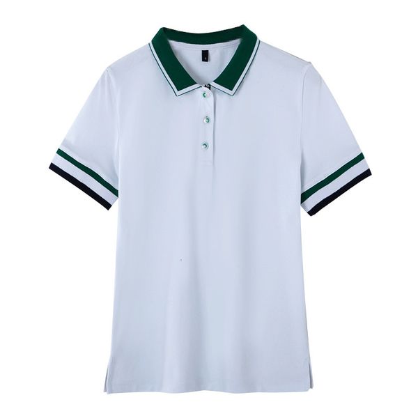 women's blouses shirts 2023 summer polo shirt women's solid color lapel casual fashion allmatch pure cotton slim fit shortsleeved, White
women's blouses shirts 2023 summer polo shirt women's solid color lapel casual fashion allmatch pure cotton slim fit shortsleeved, White