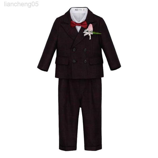 clothing sets child formal dress suit set autumn winter british plaid boy wedding party performance come kids blazer pants vest clothes w022, White
clothing sets child formal dress suit set autumn winter british plaid boy wedding party performance come kids blazer pants vest clothes w022, White