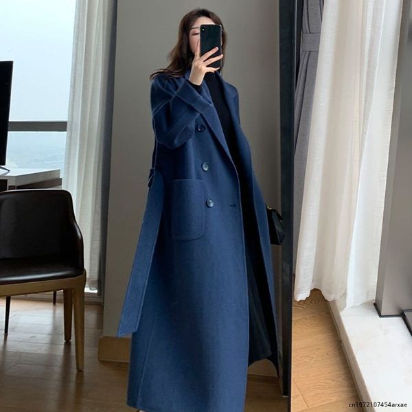 women's jacket coat outerwear winter clothing fashion warm woolen blends female x long elegant double breasted black 230223, Black;brown
women's jacket coat outerwear winter clothing fashion warm woolen blends female x long elegant double breasted black 230223, Black;brown