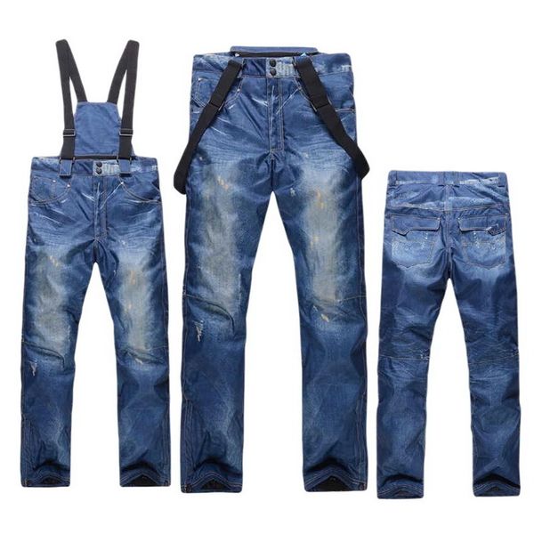 men s jeans men snowboard pants suspenders ski skate snow board waterproof windproof thermal skiing 230224, Blue
men s jeans men snowboard pants suspenders ski skate snow board waterproof windproof thermal skiing 230224, Blue