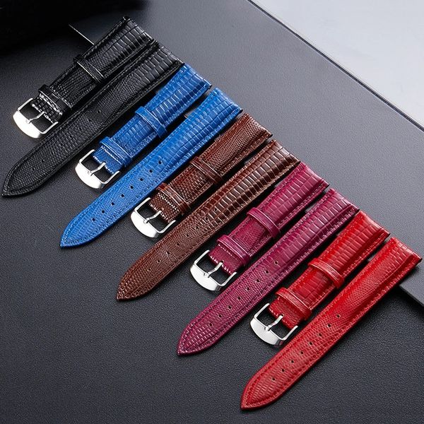new women men fashion watch band leather wristband lizard pattern pin buckle strap belt luxury brand watch accessory watchband, Black;brown
new women men fashion watch band leather wristband lizard pattern pin buckle strap belt luxury brand watch accessory watchband, Black;brown