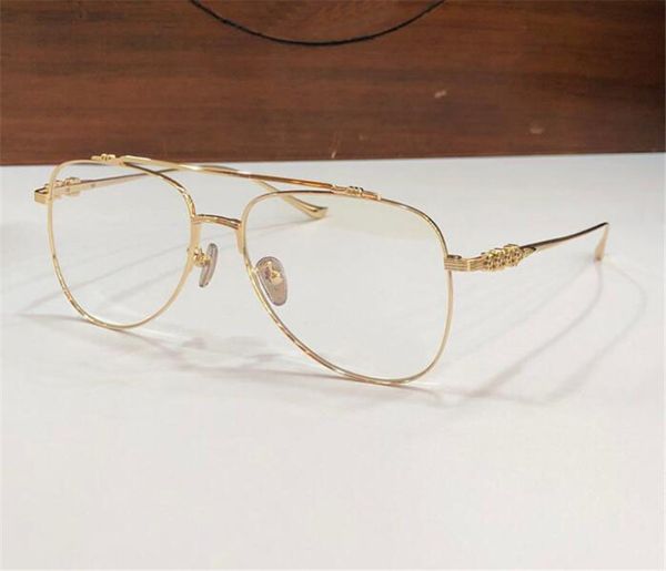 retro classic design optical glasses 8162 pilot metal frame simple and elegant style high end clear lens transparent eyewear, Black
retro classic design optical glasses 8162 pilot metal frame simple and elegant style high end clear lens transparent eyewear, Black