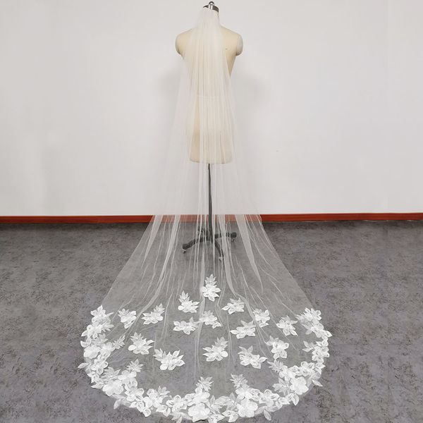 wedding hair jewelry long one layer lace veil with comb white ivory romantic bridal velos de novia accessories 230224, Slivery;golden
wedding hair jewelry long one layer lace veil with comb white ivory romantic bridal velos de novia accessories 230224, Slivery;golden