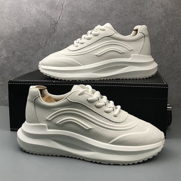 british style wedding dress party shoes spring vulcanized lace up casual leather sneakers round toe thick bottom business leisure walking lo, Black
british style wedding dress party shoes spring vulcanized lace up casual leather sneakers round toe thick bottom business leisure walking lo, Black