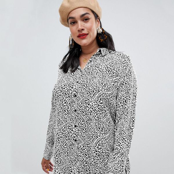 women's plus size t-shirt plus size spring autumn leopard print shirt women long sleeve black and white casual shirt large size loose b
women's plus size t-shirt plus size spring autumn leopard print shirt women long sleeve black and white casual shirt large size loose b