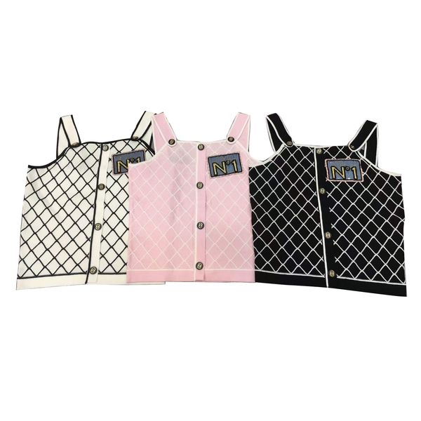2023 new summer luxury designer womens knits sleeveless tee knitted suspender vest embroidery logo elegant fashion street wear out-fit summ, White
2023 new summer luxury designer womens knits sleeveless tee knitted suspender vest embroidery logo elegant fashion street wear out-fit summ, White