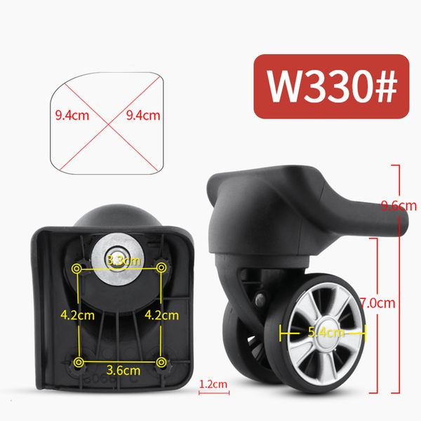 bag parts accessories w330 trolley luggage wheel replacement trunk caster castor s furniture travel suitcase 230224, Black
bag parts accessories w330 trolley luggage wheel replacement trunk caster castor s furniture travel suitcase 230224, Black