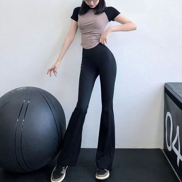 yoga pant capris designer summer lululemens womens flared pants high-waisted tight-fitting belly show figure sports yoga nine-point pants sp, Black;white
yoga pant capris designer summer lululemens womens flared pants high-waisted tight-fitting belly show figure sports yoga nine-point pants sp, Black;white