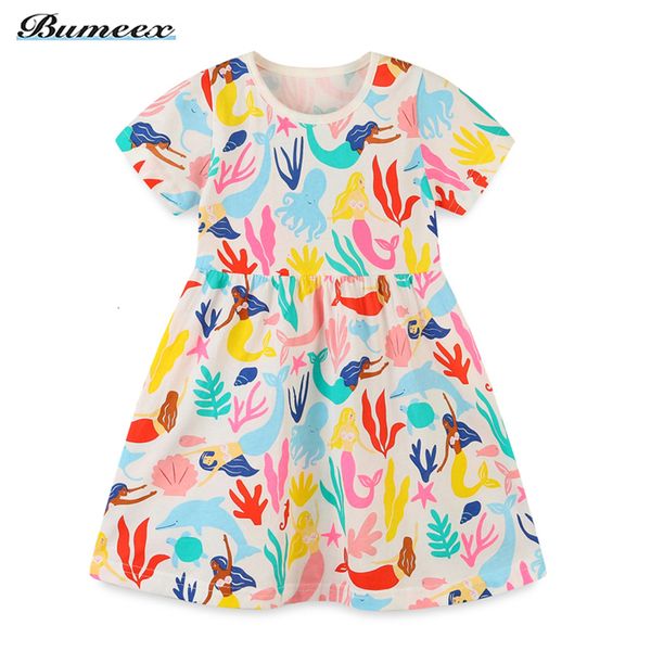 girl s dresses bumeex spring summer easter girls chlidren kids clothing mermaid dolphin seashell knee length short sleeve dress 230224, Red;yellow
girl s dresses bumeex spring summer easter girls chlidren kids clothing mermaid dolphin seashell knee length short sleeve dress 230224, Red;yellow