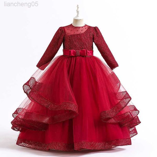 girl's dresses 2023 new autumn spring sequin princess dress long sleeve kids carnival party vestidos mesh bowknot ball gown clothing 6, Red;yellow
girl's dresses 2023 new autumn spring sequin princess dress long sleeve kids carnival party vestidos mesh bowknot ball gown clothing 6, Red;yellow