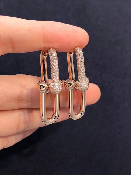 gold chain link diamond dangle big 18k gold silver jewelry plated 925 silver earrings luxury dangles designers for woman wedding lovers gift
gold chain link diamond dangle big 18k gold silver jewelry plated 925 silver earrings luxury dangles designers for woman wedding lovers gift