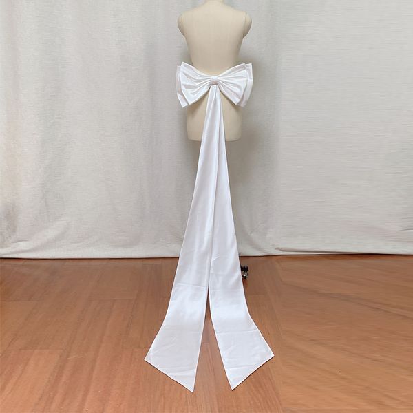 waist chain belts ivory satin big bow two long trailing white knots wedding dress for woman formal accessories cocktail party 230224
waist chain belts ivory satin big bow two long trailing white knots wedding dress for woman formal accessories cocktail party 230224