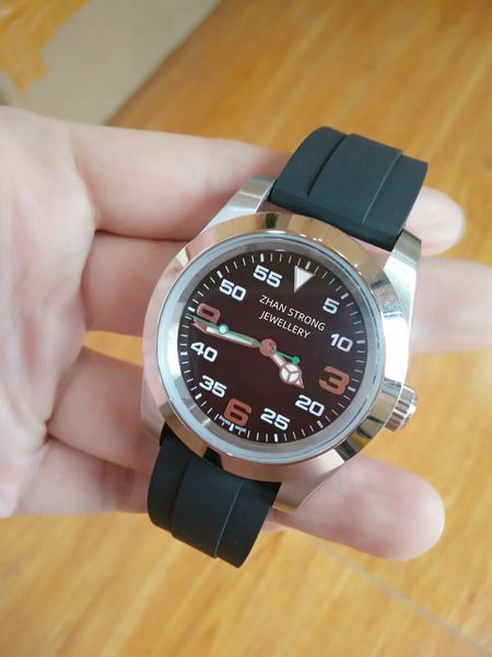fashion designer mens wristwatches 2813 movement black rubber strap automatic mechanical men's watches 39mm stainless steel sports wate, Slivery;golden
fashion designer mens wristwatches 2813 movement black rubber strap automatic mechanical men's watches 39mm stainless steel sports wate, Slivery;golden