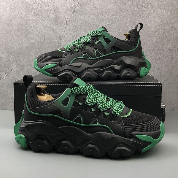 casual shoes italian designer dress wedding party shoes fashion breathable canvas vulcanize casual sneakers round toe thick bottom business, Black
casual shoes italian designer dress wedding party shoes fashion breathable canvas vulcanize casual sneakers round toe thick bottom business, Black