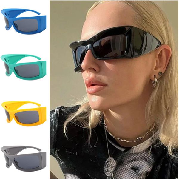 new sunglasses personality cycling sun glasses anti-uv spectacles simplity eyewear oversize frame eyeglasses ornamental, White;black
new sunglasses personality cycling sun glasses anti-uv spectacles simplity eyewear oversize frame eyeglasses ornamental, White;black