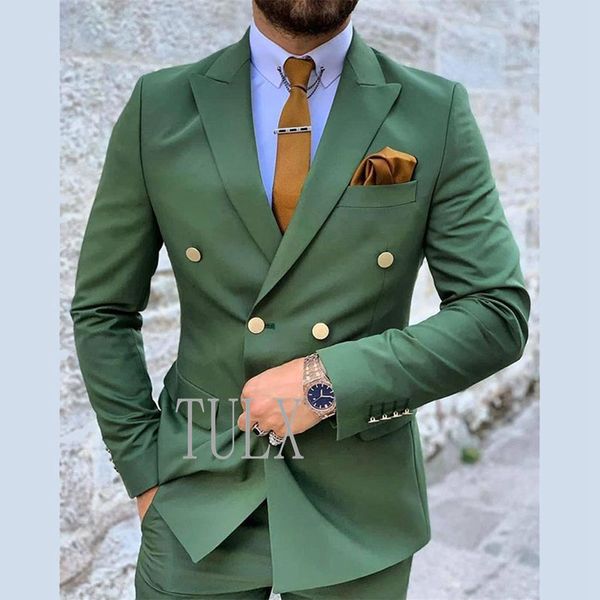 men s tracksuits suit 2023 lapel double breasted slim fit formal wedding party suits groomsmen blazer pants 2 pieces terno masculino 230224, Gray
men s tracksuits suit 2023 lapel double breasted slim fit formal wedding party suits groomsmen blazer pants 2 pieces terno masculino 230224, Gray