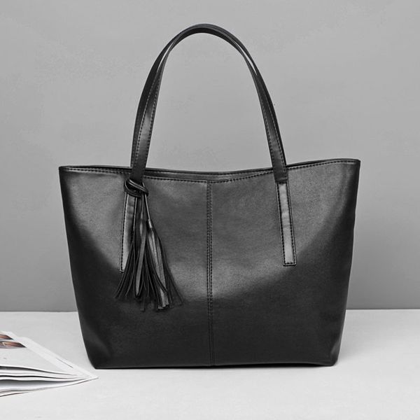 shopping bags simple black tote bag female pu leather shoulder bag large capacity handbag fashion solid color handle bag shopping women'
shopping bags simple black tote bag female pu leather shoulder bag large capacity handbag fashion solid color handle bag shopping women'
