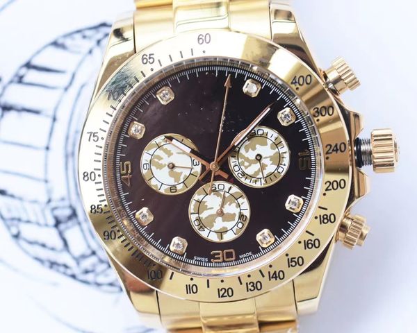 with original box men's watch gold new v2 edition 116505 43mm ceramic bezel automatic mechanical winding luminous sapphire dial waterpr, Slivery;brown
with original box men's watch gold new v2 edition 116505 43mm ceramic bezel automatic mechanical winding luminous sapphire dial waterpr, Slivery;brown