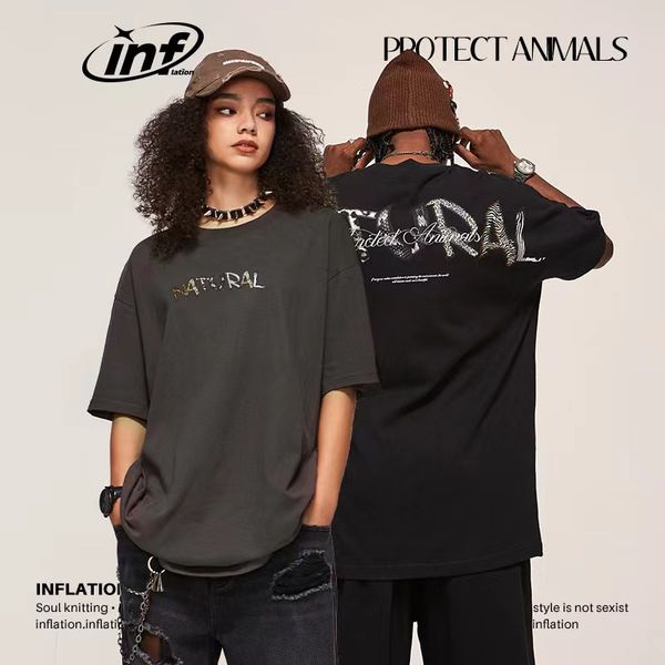 men's t-shirts printed letter t-shirt 2023 new summer fashion brand loose cotton short-sleeved men, White;black
men's t-shirts printed letter t-shirt 2023 new summer fashion brand loose cotton short-sleeved men, White;black