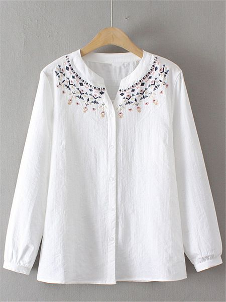 women's plus size t-shirt plus size clothing for women long-sleeved shirt shoulder geometric pattern colorful thread embroidery large s, Black
women's plus size t-shirt plus size clothing for women long-sleeved shirt shoulder geometric pattern colorful thread embroidery large s, Black