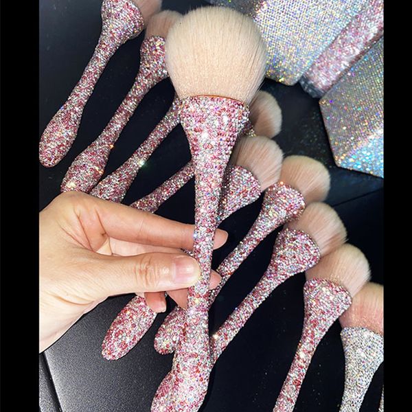 makeup tools gold diamond brushes cosmetic set foundation blending powder eye face brush tool kit maquillaje 230224
makeup tools gold diamond brushes cosmetic set foundation blending powder eye face brush tool kit maquillaje 230224