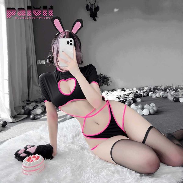 paloli women bodysuit heart-shaped hollow design black and pink bunny cosplay costumes tempatation lingerie skinny 2021 new 0224, Red;black
paloli women bodysuit heart-shaped hollow design black and pink bunny cosplay costumes tempatation lingerie skinny 2021 new 0224, Red;black