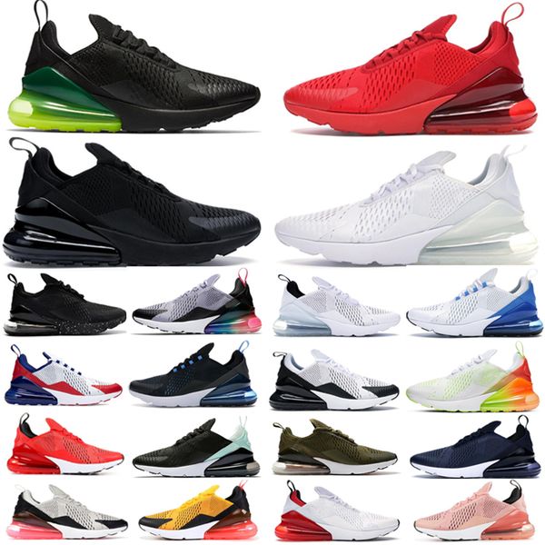 270 270s running shoes men women trainers triple red black volt university blue rainbow metallic gold usa mens womens outdoor sports sneaker 
270 270s running shoes men women trainers triple red black volt university blue rainbow metallic gold usa mens womens outdoor sports sneaker