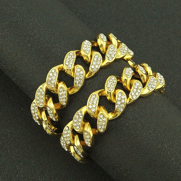 cuban link chain necklace bracelet jewelry set 18k real gold plated zircona miami necklace with men domineering chains jewelry set, Silver
cuban link chain necklace bracelet jewelry set 18k real gold plated zircona miami necklace with men domineering chains jewelry set, Silver