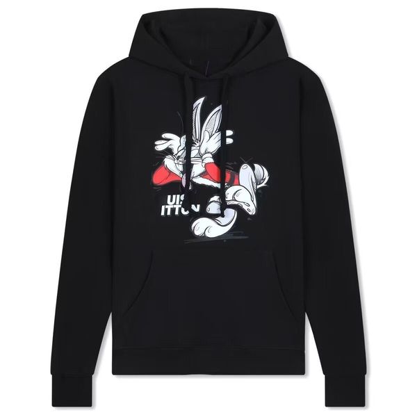2023 classic catoon bunny year vintage hoodie sweatershirt knitted hooded grafftti print loose style rabbit, Black
2023 classic catoon bunny year vintage hoodie sweatershirt knitted hooded grafftti print loose style rabbit, Black