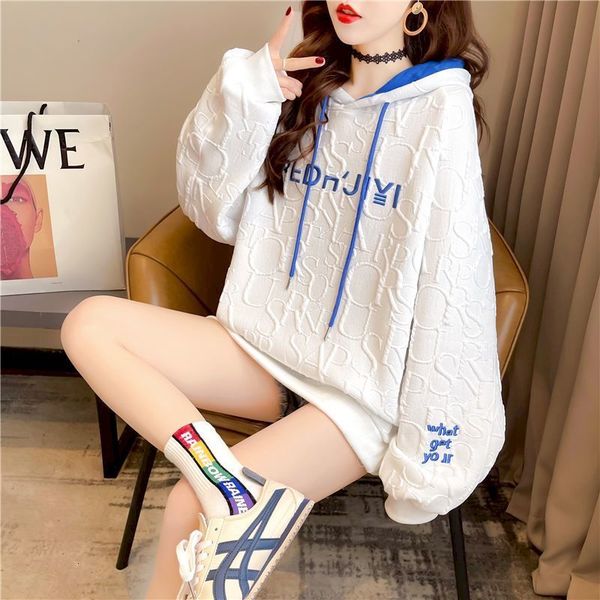 womens hoodies sweatshirts waffle thin design sense korean loose spring autumn fried street jacket large size clothing trend 230224, Black
womens hoodies sweatshirts waffle thin design sense korean loose spring autumn fried street jacket large size clothing trend 230224, Black