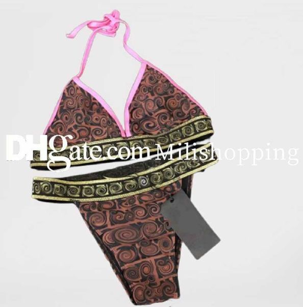 designer bikini swimwear luxury bikinis womens charming swimsuits beach bathing two piece set three-point swimsuit classic letter print, White;black
designer bikini swimwear luxury bikinis womens charming swimsuits beach bathing two piece set three-point swimsuit classic letter print, White;black