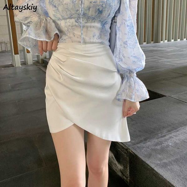 skirts skirts woman asymmetrical folds mini solid casual simple all-match sweet elegant korean high waist streetwear summer faldas l230224, Black
skirts skirts woman asymmetrical folds mini solid casual simple all-match sweet elegant korean high waist streetwear summer faldas l230224, Black