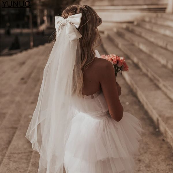 wedding hair jewelry yunuo tulle bridal bow veil simple whiteivory one layer velos de noiva party elbow length 230224, Slivery;golden
wedding hair jewelry yunuo tulle bridal bow veil simple whiteivory one layer velos de noiva party elbow length 230224, Slivery;golden