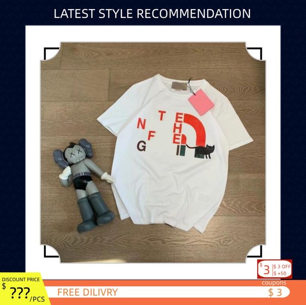 summer milan designer women's t-shirt mens t-shirts luxury fashion 100% cotton casual short sleeve loose street his-and-hers clothes h, White
summer milan designer women's t-shirt mens t-shirts luxury fashion 100% cotton casual short sleeve loose street his-and-hers clothes h, White