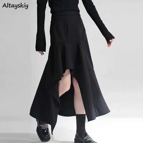 skirts asymmetrical skirts women chic summer fashion ladies streetwear gothic midi party college faldas vintage all-match korean black l2302
skirts asymmetrical skirts women chic summer fashion ladies streetwear gothic midi party college faldas vintage all-match korean black l2302