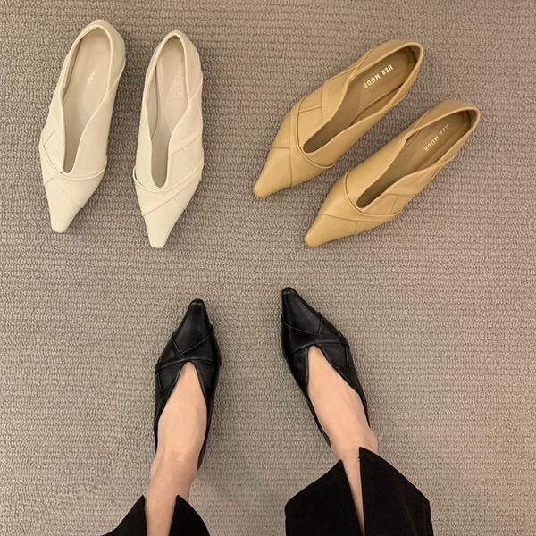 dress shoes 2022 spring women casual loafers single pointed toe flat heel ladies elegant battle shallow crystal buckle 230224, Black
dress shoes 2022 spring women casual loafers single pointed toe flat heel ladies elegant battle shallow crystal buckle 230224, Black