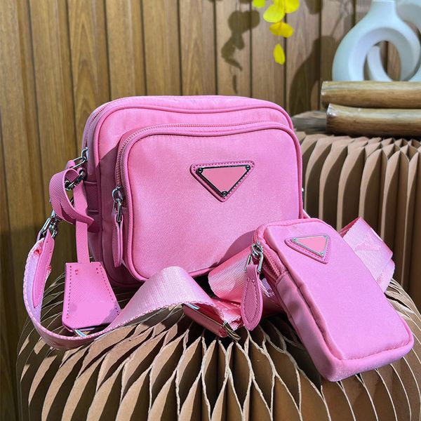 nylon camera bag crossbody bag women handbag purse shoulder messenger wallets triangle letter small square bag three coin wallet detachable
nylon camera bag crossbody bag women handbag purse shoulder messenger wallets triangle letter small square bag three coin wallet detachable