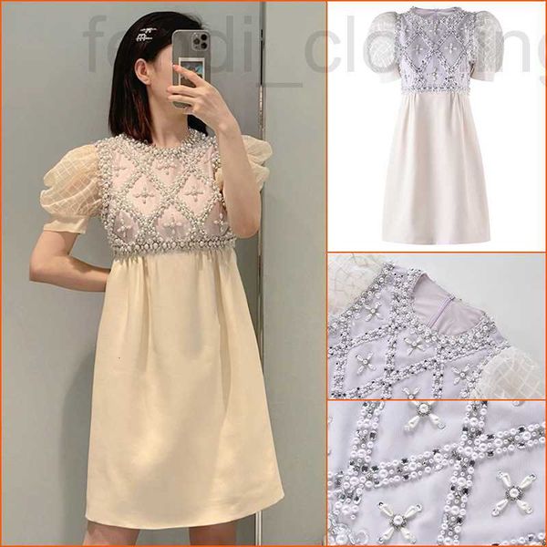 women's suits & blazers designer miao family small white temperament dress french pearl sequins bubble sleeve mid length for female xia, White;black
women's suits & blazers designer miao family small white temperament dress french pearl sequins bubble sleeve mid length for female xia, White;black