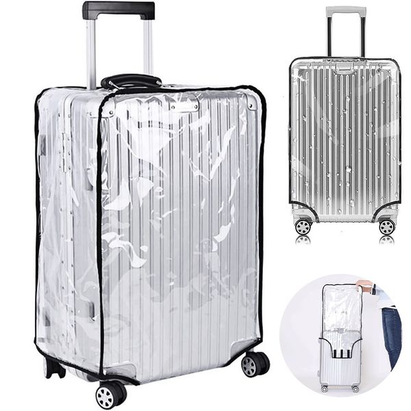 bag parts accessories luggage cover pvc thicken protector suitable for 18 30 inch suitcase case dust rain bags travel 230224, Black
bag parts accessories luggage cover pvc thicken protector suitable for 18 30 inch suitcase case dust rain bags travel 230224, Black