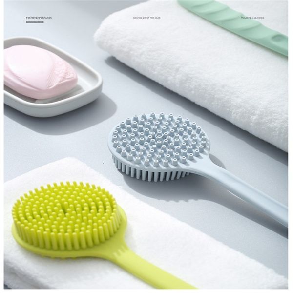 bath tools accessories multifunctional silicone brush body long handle doublesided shower back massage exfoliation wisp scrub 230224
bath tools accessories multifunctional silicone brush body long handle doublesided shower back massage exfoliation wisp scrub 230224