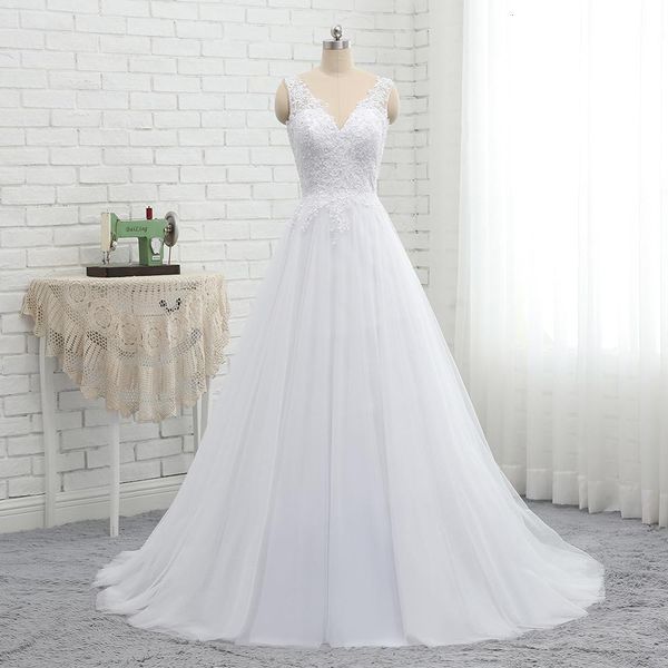 party dresses ruby white tulle a line boho wedding with lace beaded bridal dress summer vestido de novia 230224, White;black
party dresses ruby white tulle a line boho wedding with lace beaded bridal dress summer vestido de novia 230224, White;black