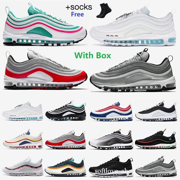 running shoes men women sean wotherspoon 97s triple white silver bullet gold south beach ghost mens trainers sports sneakers, White;red
running shoes men women sean wotherspoon 97s triple white silver bullet gold south beach ghost mens trainers sports sneakers, White;red