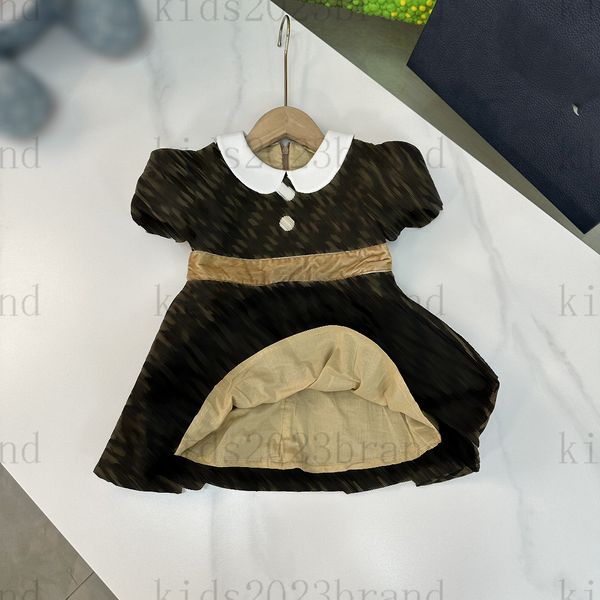 23ss high end girls dresses doll collar designer dress pearl buttons short sleeve f printing dresses summer princess skirts fashion pleated, Red;yellow
23ss high end girls dresses doll collar designer dress pearl buttons short sleeve f printing dresses summer princess skirts fashion pleated, Red;yellow