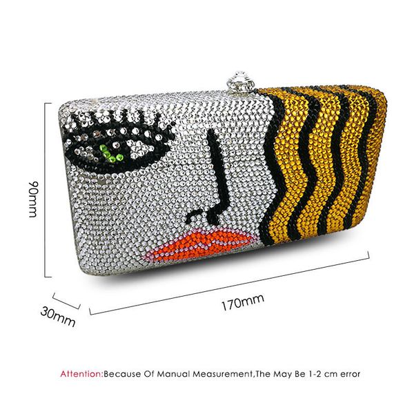 evening bags luxury clutch diamonds ladies chain handbags crystal wedding bridal fashion purse 230224
evening bags luxury clutch diamonds ladies chain handbags crystal wedding bridal fashion purse 230224