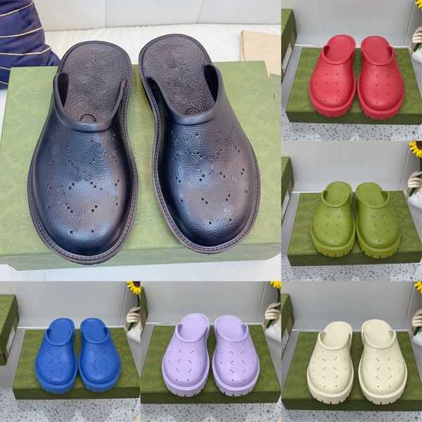2023 summer womens platform perforated g sandals triple black white resin foam rubber fashion slides mens room outdoor slippers paris loafer
2023 summer womens platform perforated g sandals triple black white resin foam rubber fashion slides mens room outdoor slippers paris loafer